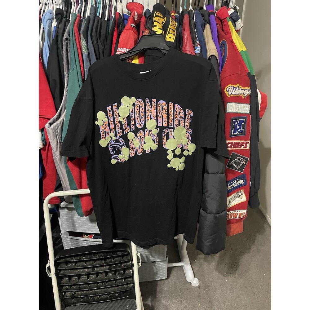 Size M- Billionaire Boys Club Men Arch Tee Shirt Black 100% Cotton Short Sleeve
